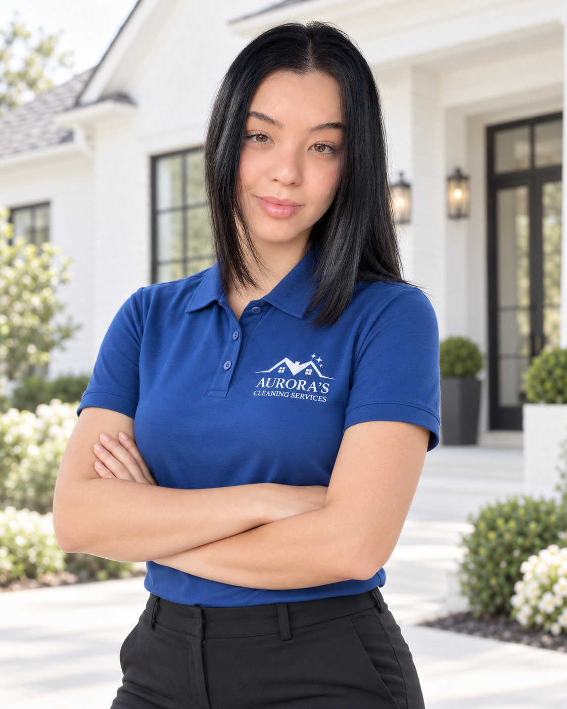 Raphaela Faltz Vasconcelos, owner of Aurora's Cleaning Services